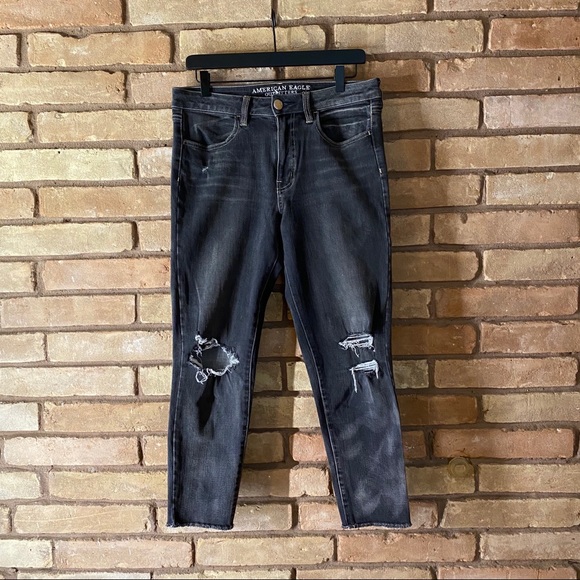 American Eagle Outfitters Denim - American Eagle hi-rise jegging crop